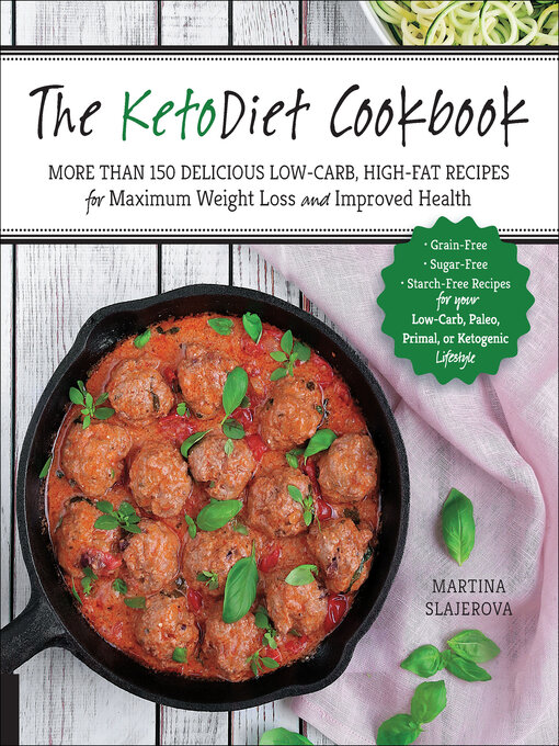 Title details for The KetoDiet Cookbook by Martina Slajerova - Wait list